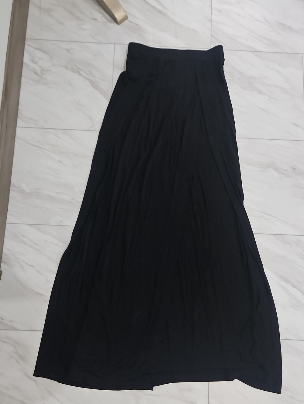 Black Maxi Skirt - Classic Long Women's Skirt